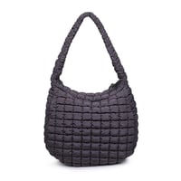 Image 9 of Quilted Puffy Nylon Hobo