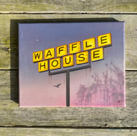 Waffle House Original Oil Painting 