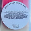 MARSHMALLOW & WHITE PEACH Wax Melts Snap Bar Fruity Scent