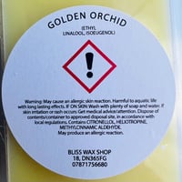 Image 2 of  GOLDEN ORCHID Wax Melt Snap Bar Highly Scented Home Fragrance