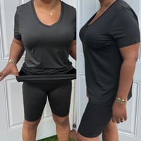 Image 2 of Chill Set #9 Plus Sizes Black 