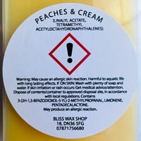 Image 2 of  PEACHES & CREAM wax melt snap bar home fragrance