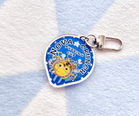 Nova Crunch Pudding Cap Acrylic Keychain