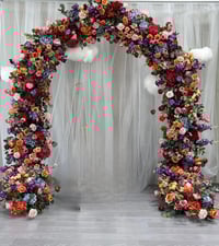 Vibrant Floral Arch