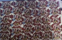 Image 1 of Pack of 25 10x6cm Hearts, Heart of Midlothian Football/Ultras Stickers.