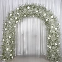 Gypsophila & Rose Floral Arch 