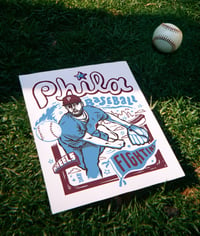 Image 2 of Phila Baseball Wheels print