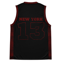 Image 2 of Thrones NYC Recycled unisex basketball jersey