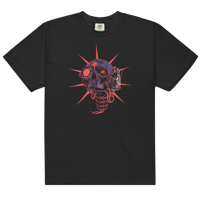 Image 2 of Skull Comfort Colors Tee