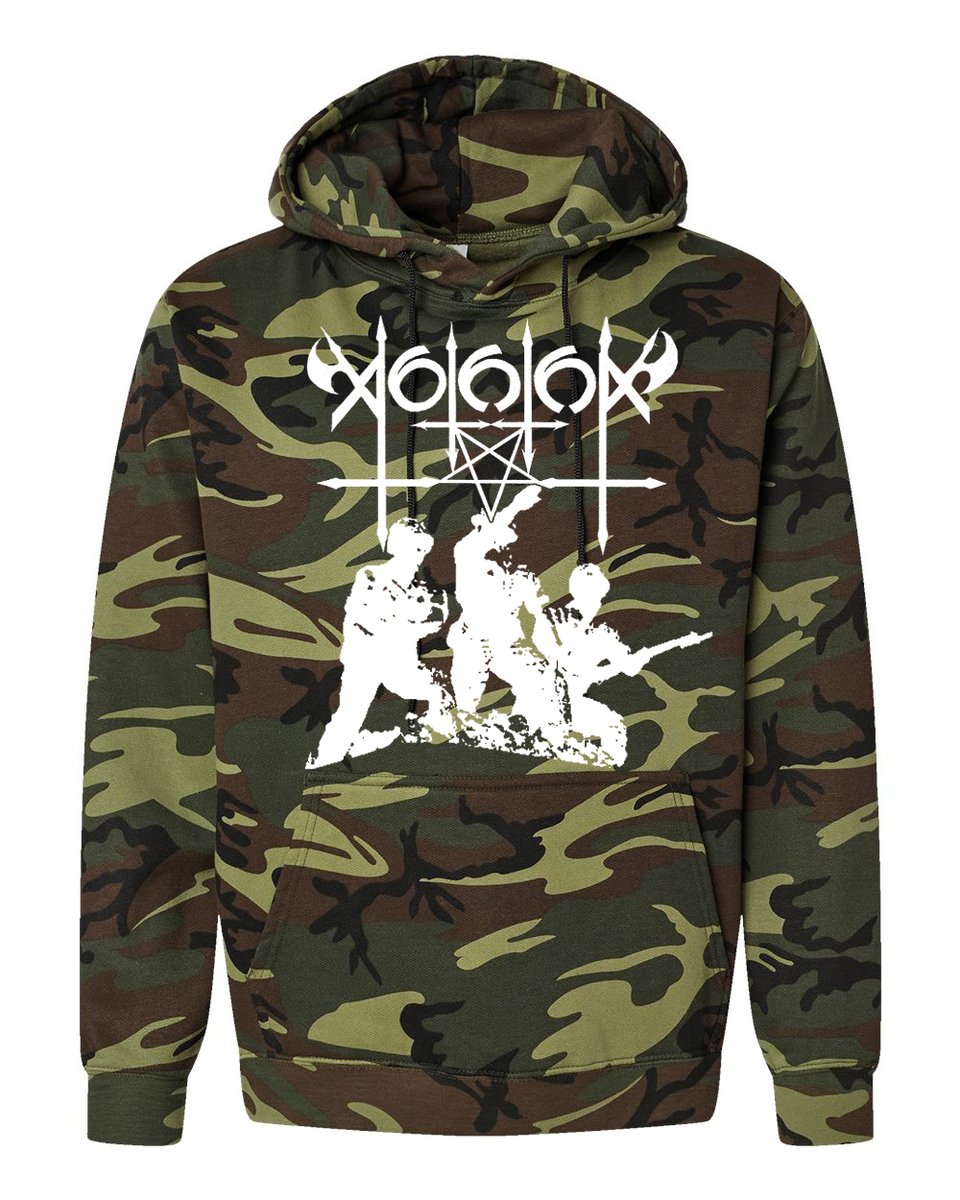 Black Omen — Vothana - Cammando Camouflage Hoodie