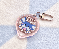 Kisses Pudding Cap Acrylic Keychain