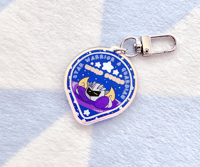 Meta Pudding Cap Acrylic Keychain