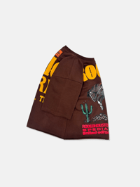 Image 3 of GIRLS ARE DRUGS® JERSEYS "RODEO WORLD" - BROWN
