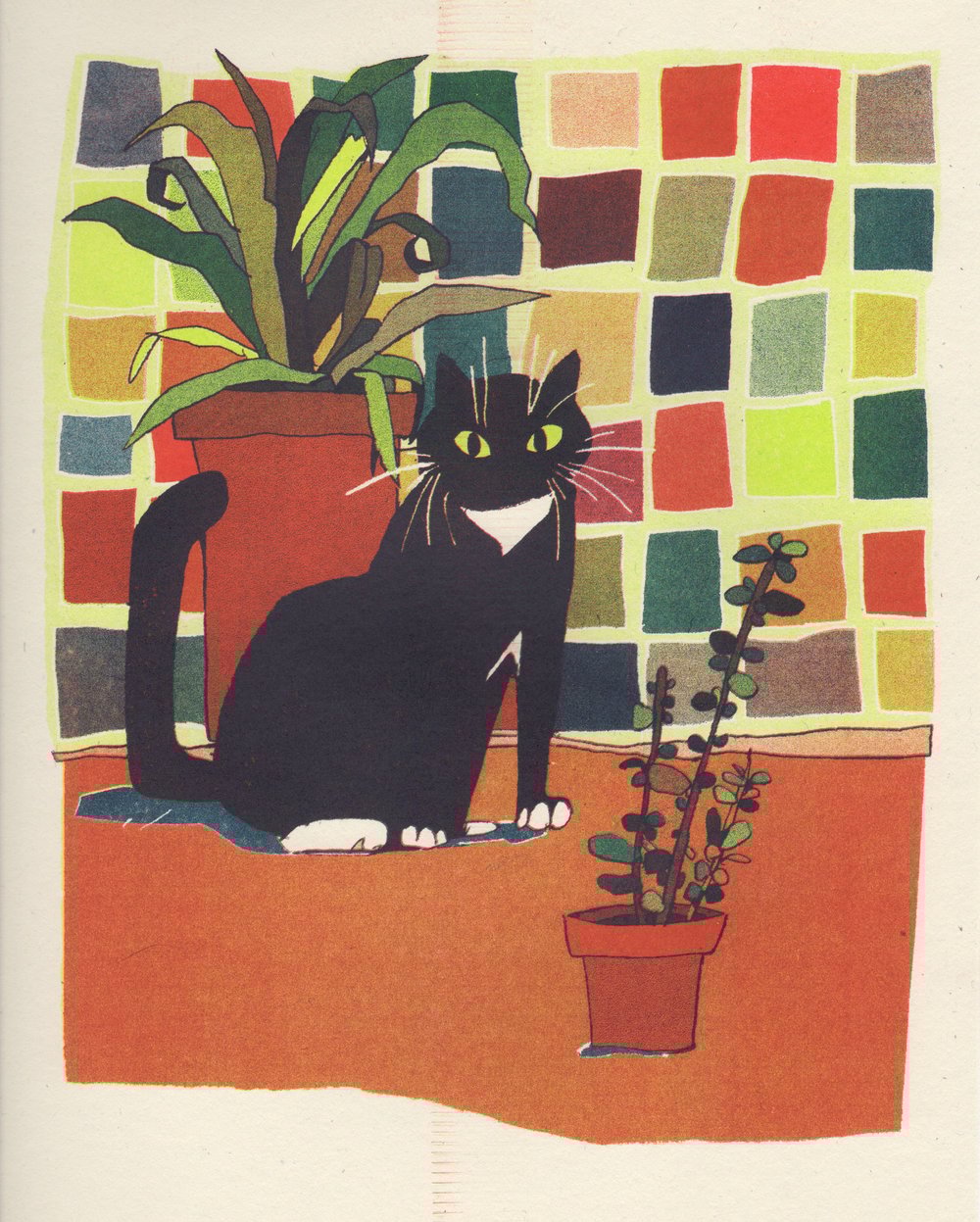 Image of Boog Risograph Print