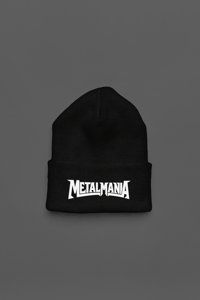 Image 2 of Metalmania Embroidered Logo Beanie (multiple colors available!)