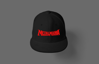 Image 2 of Metalmania Embroidered Logo Snapback (multiple colors available!)
