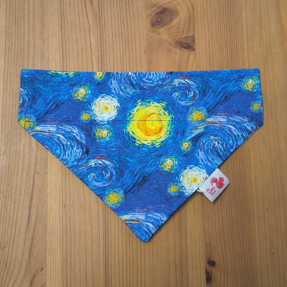 Image of Starry Night pet bandana