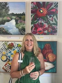 Image 2 of Untamed Blossoms UNEARTHED ART PRIZE FINALIST! - Framed