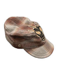 Image 3 of Plaid Conductor Hat