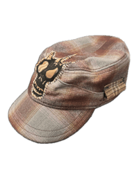 Image 1 of Plaid Conductor Hat