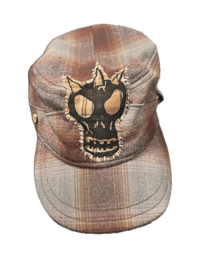 Image 2 of Plaid Conductor Hat