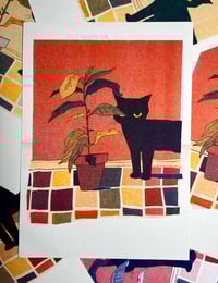 Image of Miss Meep Risograph Print