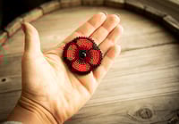 Image 4 of Beaded poppy 
