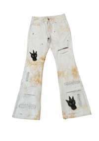 Image 1 of Rust Jeans