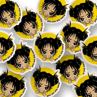 Image 2 of Yellow "DBNO" Sticker