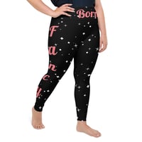 Image 4 of Yeah, I'm Fancy Plus Size Leggings