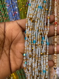 Image 2 of Mixed Solid Color Waist Beads 