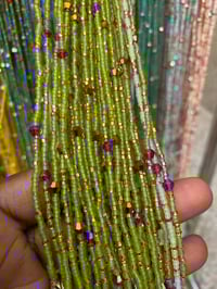 Image 4 of Mixed Solid Color Waist Beads 
