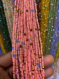 Image 9 of Mixed Solid Color Waist Beads 