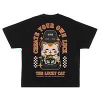 Image 1 of The Lucky Cat Super Heavy Oversized Tee