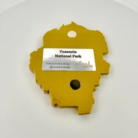 Image 4 of Yosemite National Park 3D Topography Map