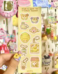 Image 2 of Trinket Heaven ꩜ .ᐟ Vinyl Sticker Sheet