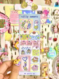 Image 2 of Silly Sweets 🍡 Vinyl Sticker Sheet