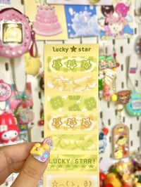 Image 1 of Lucky ✩ Star 🍀⭐️ Vinyl Sticker Sheet