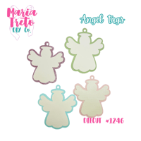 Image 2 of Angel Tag Diecut 1246