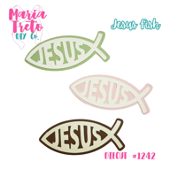 Jesus Topper Diecut 1242