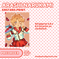 arashi narukami enstars print (PREORDER)