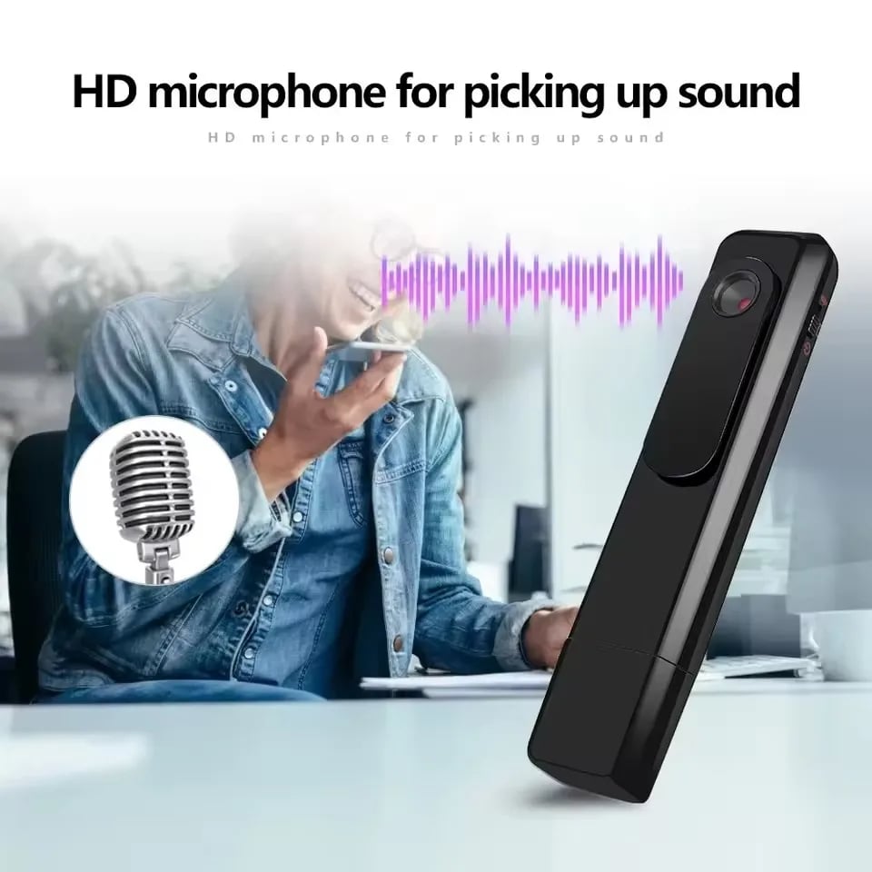 Full HD 1080P Mini Body Camera Wearable Body Pen Cam Digital Small Sport DV Micro Camcorder Portable