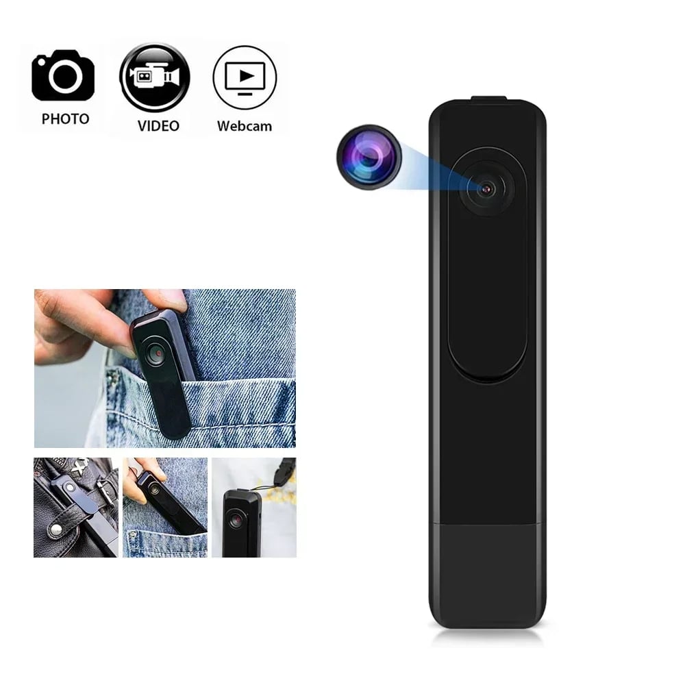 Full HD 1080P Mini Body Camera Wearable Body Pen Cam Digital Small Sport DV Micro Camcorder Portable