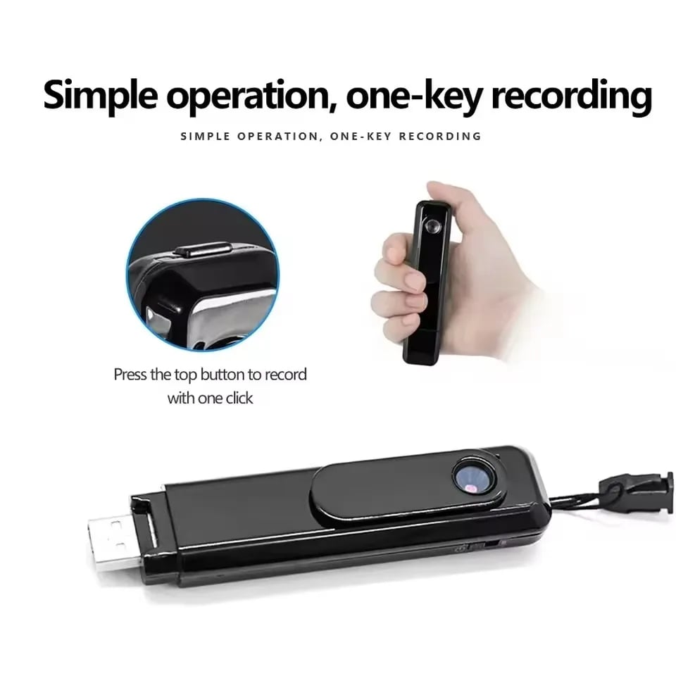 Full HD 1080P Mini Body Camera Wearable Body Pen Cam Digital Small Sport DV Micro Camcorder Portable