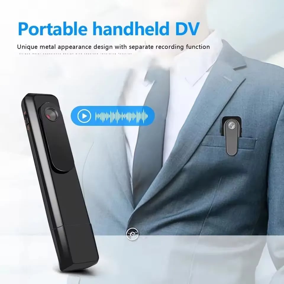 Full HD 1080P Mini Body Camera Wearable Body Pen Cam Digital Small Sport DV Micro Camcorder Portable