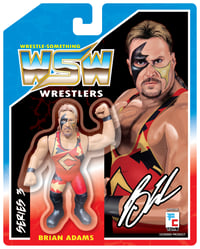 Image 4 of BRIAN ADAMS WRESTLE-SOMETHING WRESTLERS SERIES 3 (RED) BY FC TOYS