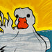 Image of SWIMMING DUCK ART PRINT
