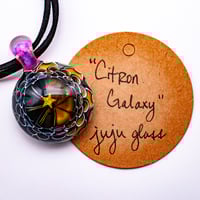 Image 6 of JuJu Citron Galaxy Dot Stack Pendant