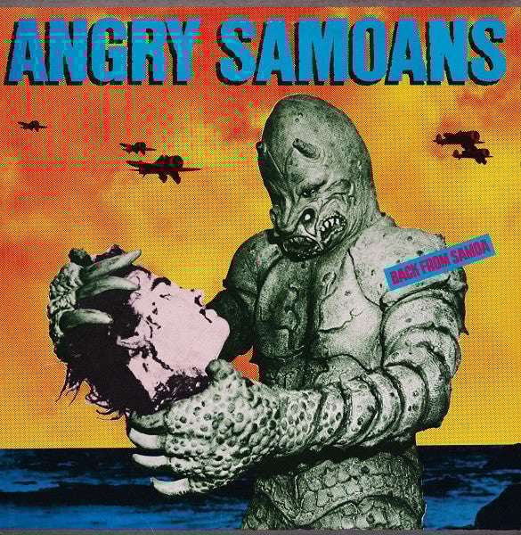 Image of Angry Samoans - "Back From Samoa" Lp (green vinyl)