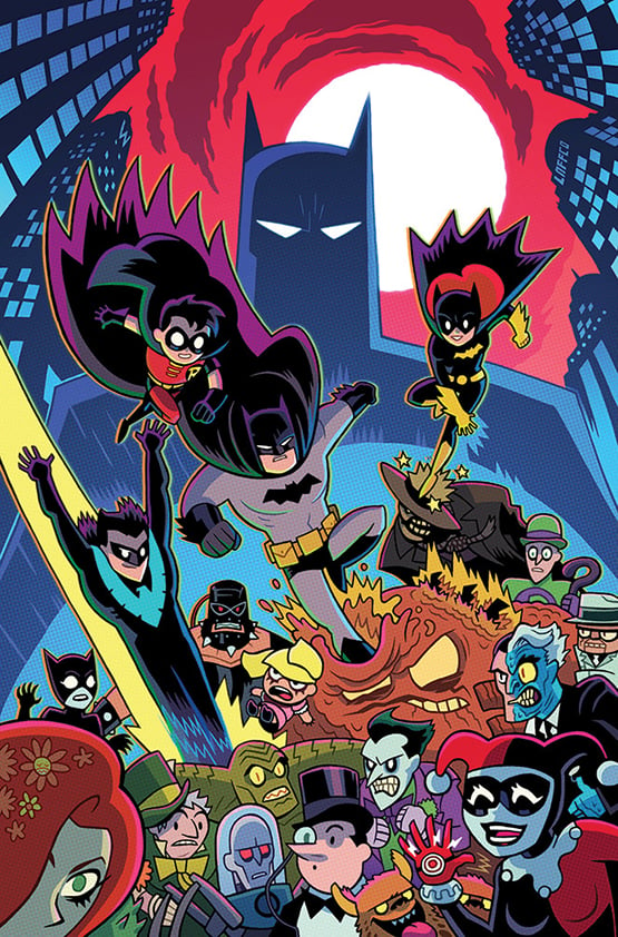 Image of Batman: The Adventures Continue #3 variant cover signed comic.